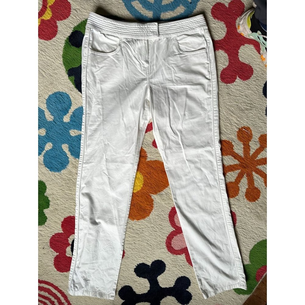 Sharagano white pants sz 8